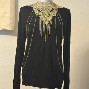 Elegant Gold Women's Body Chain